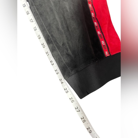 Tommy Hilfiger Sport Colorblocked Velour Jogger Pants With Micro-Tape Trim 2X - Picture 12 of 13